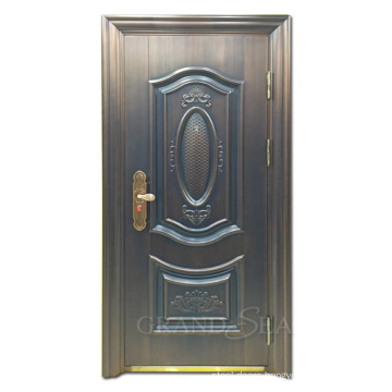 Canada Copper Color Eclectic Acoustic Insulation Security Steel Door For Interior Home Gate